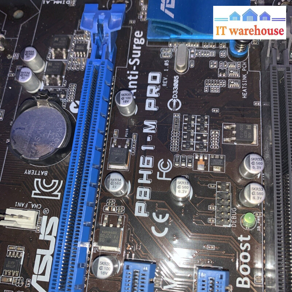 Asus P8H61-M Pro Socket 1155 Motherboard