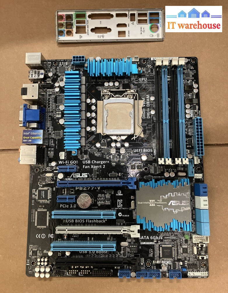 Asus P8Z77-V Atx Motherboard Lga 1155 Socket Ddr3 Z77 Hdmi Vga Dvi With Shield ~