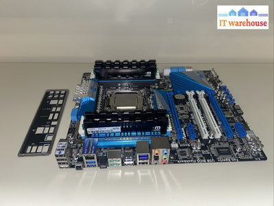 Asus P9X79 Pro Lga 2011 Atx Usb 3.0 Ddr3 Motherboard Io / I7-3820 4X4Gb Ram