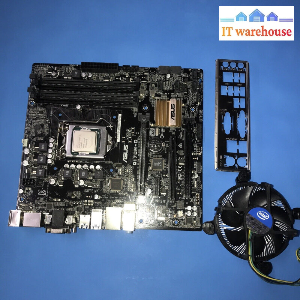 Asus Q170M-C 1151 Ddr4 Micro-Atx Motherboard (No Cpu Support Gen6 Only)