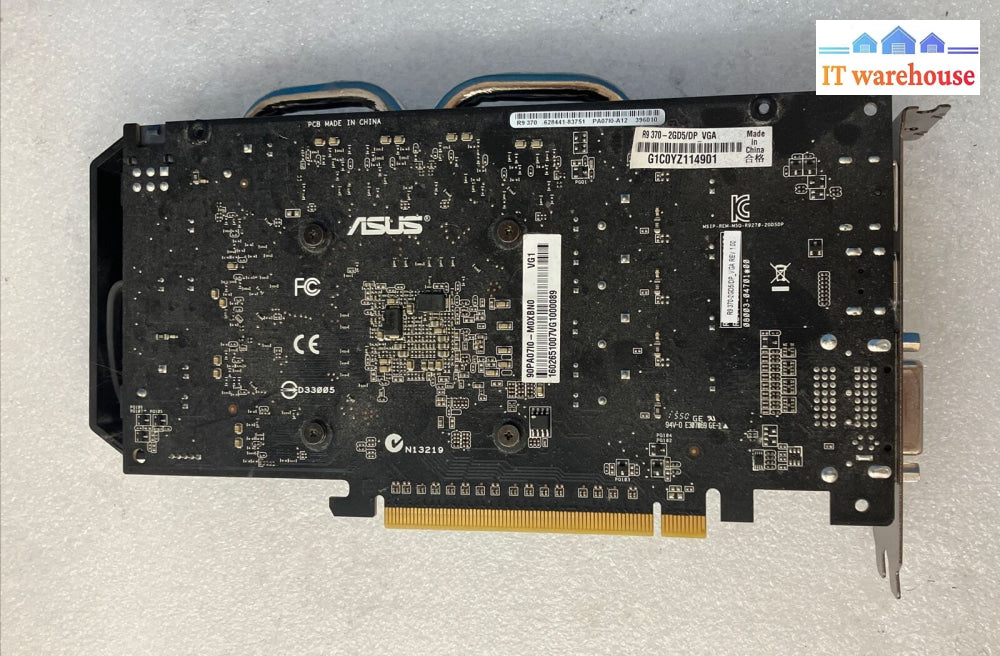 Asus Radeon R9 Pci-E Dp Dvi Hdmi 370-2Gd5 2Gb Gddr5 Graphics Video Card M0Xbn0 ~