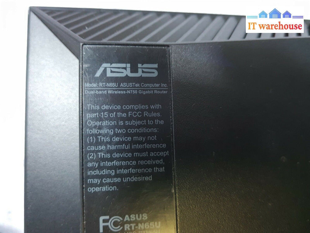 - Asus Rt-N65U Wireless N750 Dual-Band Gigabit Router W/ Adapter Tested