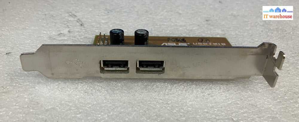 ~ Asus Usb / Mir 2-Port Add-On Expansion Card C100G6-A01