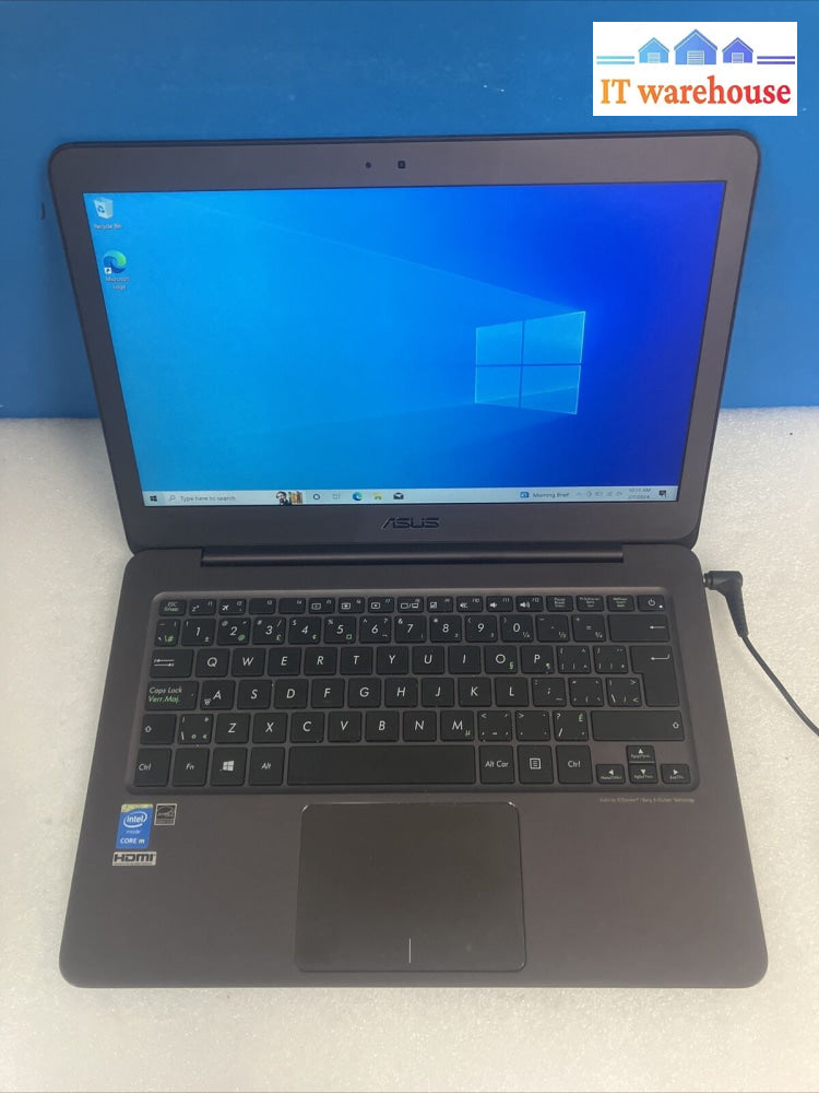 ~Asus Ux305Fa 13.3’ Laptop Intel M-5Y10C Cpu 8Gb Ram 256Gb Ssd Win10 (Bad Bat)