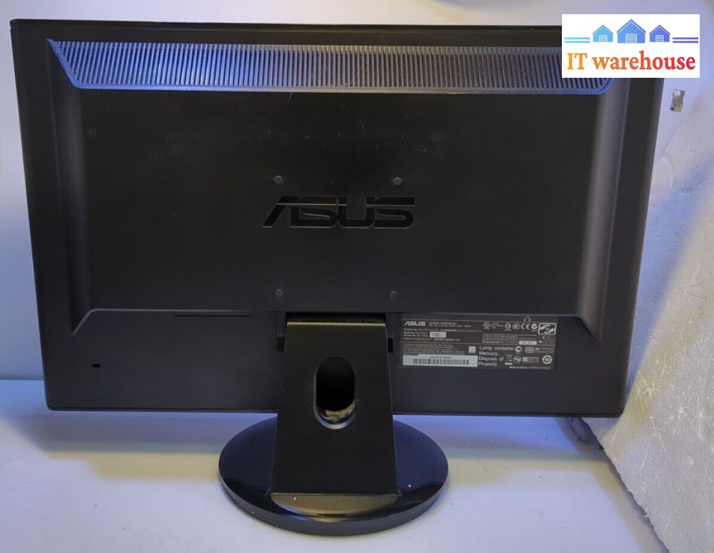 Asus Vh242 Vh242H 24’ Lcd Monitor Built-In Speakers Hdmi Vga Dvi Full Hd 1080P