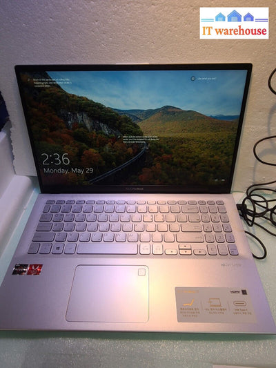 - Asus Vivobook 15 R564D Fhd 15.6’ Laptop W/ Ryzen 5-3500U/8Gb /512 Ssd/Win 10