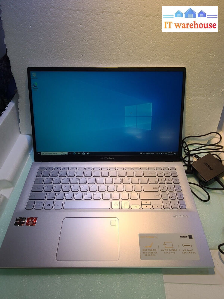 - Asus Vivobook 15 R564D Fhd 15.6’ Laptop W/ Ryzen 5-3500U/8Gb /512 Ssd/Win 10