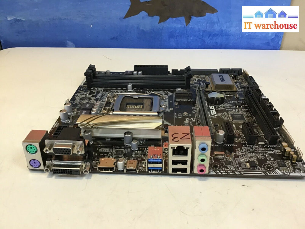 Asus Z170M-Plus Lga 1151 Z170 Micro Atx Motherboard Not Working For Parts As Is