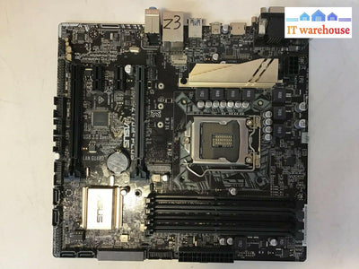 Asus Z170M-Plus Lga 1151 Z170 Micro Atx Motherboard Not Working For Parts As Is