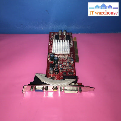 Ati Radeon 9200Se R92Le-C3S Agp 128Mb Ddr Video Graphics Card Vga Dvi Rca Out