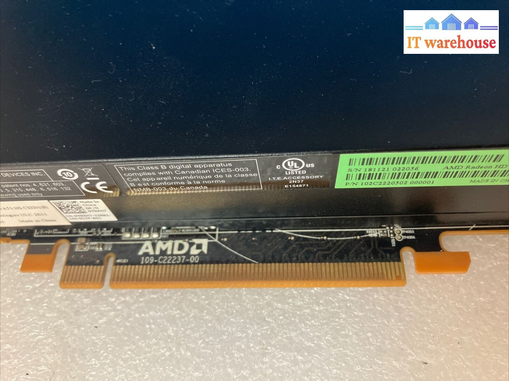 Ati Radeon Hd 6870 Dell 0Y9Xh7 1Gb Gddr5 Pci-Express Display Port Video Y9Xh7 ~