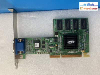 ~ Ati Rage 128 Graphics Display Video Card Vga 109-66500-00 32Mb Agp