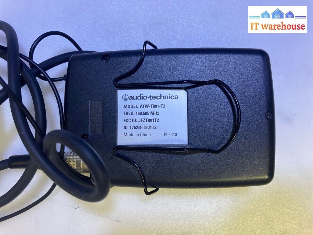 Audio-Technica Wireless Atw-T801-T2 Transmitter With Mic ~