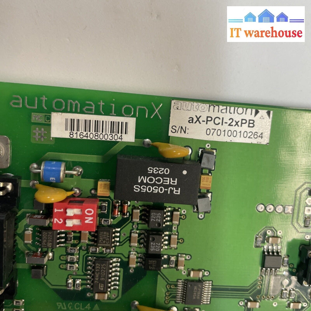 Automationx Ax-Pci-4Xser Card