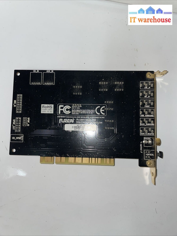 .Auzen X-Plosion 7.1 Azt-Xpcine Extremely Strong Pci Sound Card