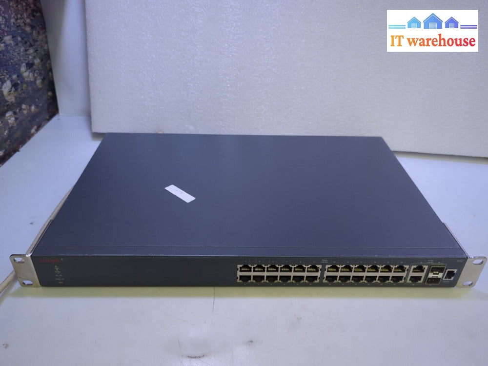 - Avaya Ethernet Routing 3526T 24 Port Network Switch