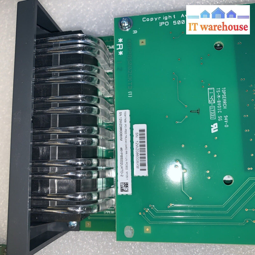 Avaya Ipo Ip500 Trunk Card Pri 1 Uni Pcs02 M105-1