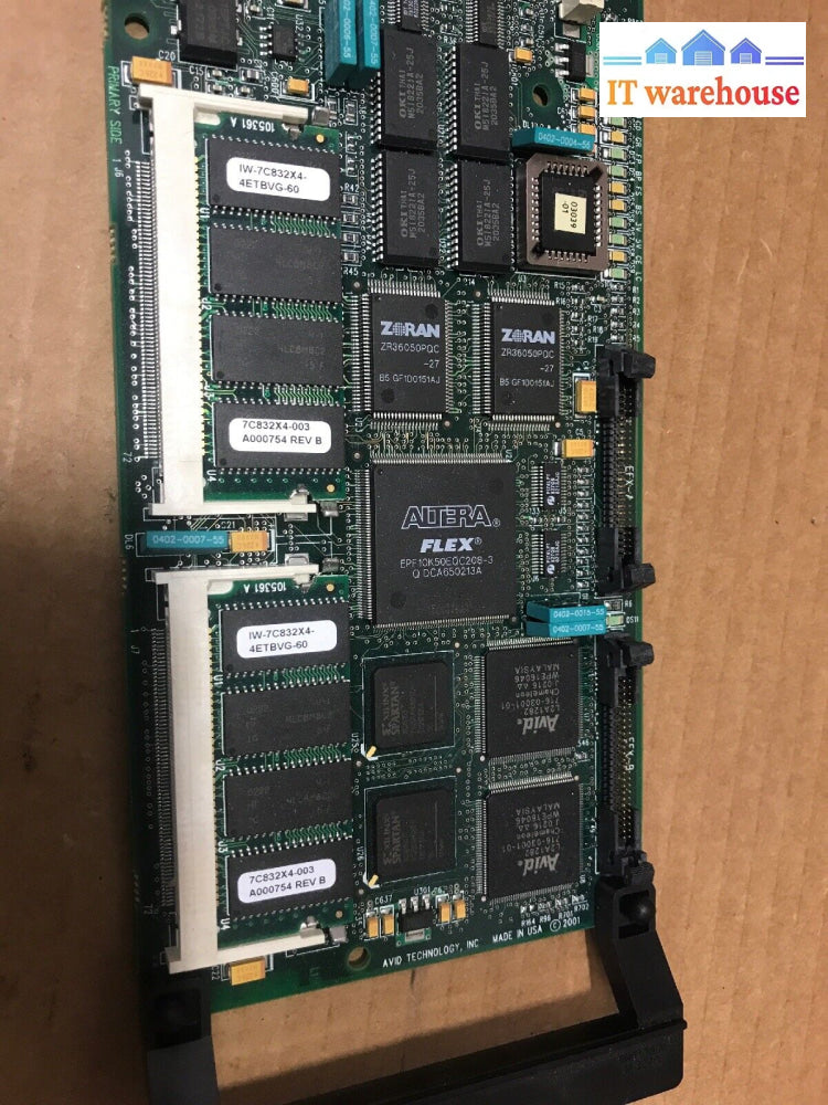 Avid Technology Mc Dpl230017 0030-03138-01 A Card 9106-0000Afg