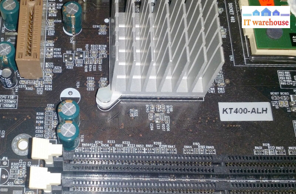 Azza Mb Kt400-Alh Mainboard Socket A Amd Athlon 3000 + Motherboard