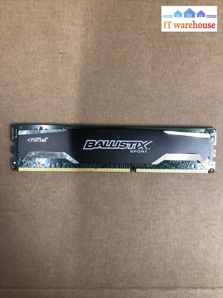 + Ballistix Sport 8Gb Ram Ddr3 1600 Bls8G3D1609Ds1S00.16Fer