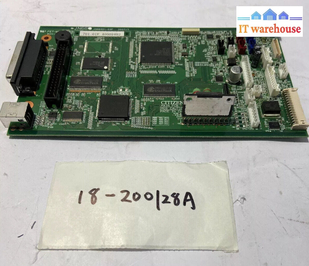 ～ Barcode Printer M-4208 Main Pcb Card Jn66901-02F