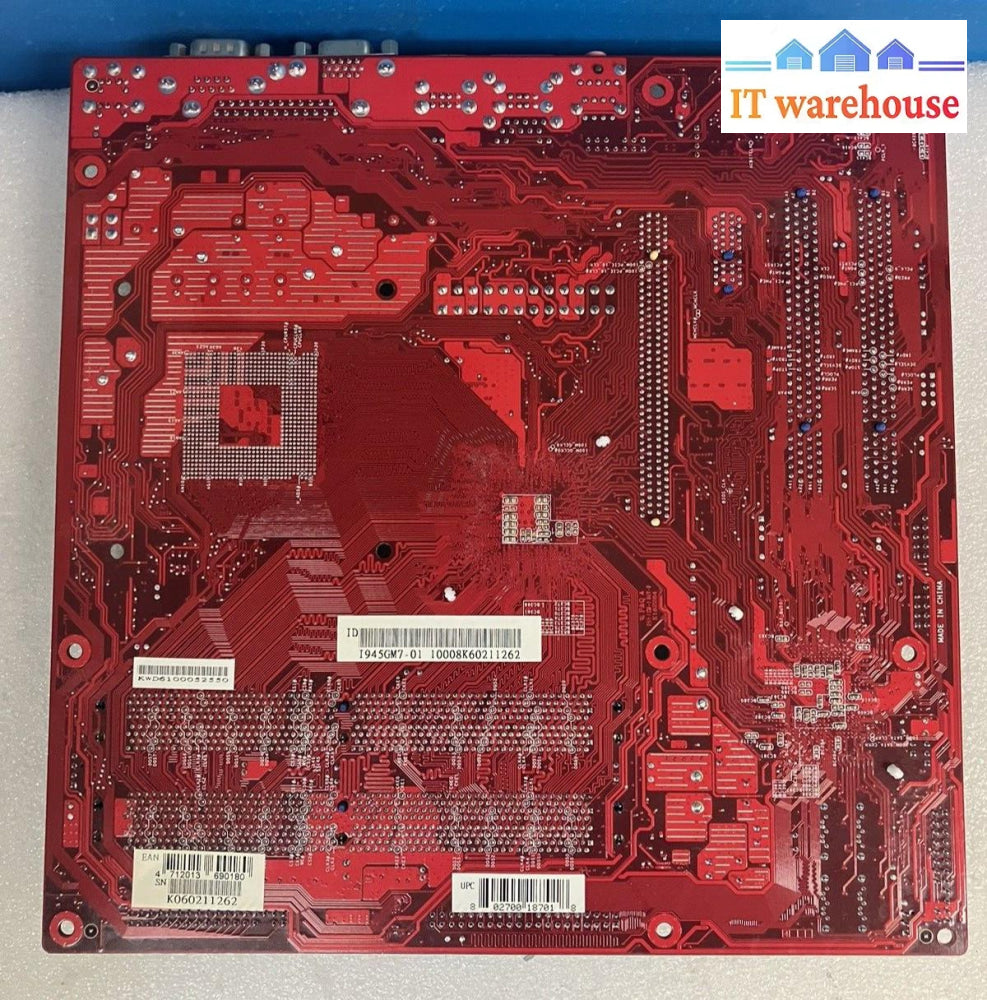 ~ Biostar I945G-M7 2.X Motherboard Fsb1066 Ddr2 Socket 775 M-Atx W/ Pentium 805