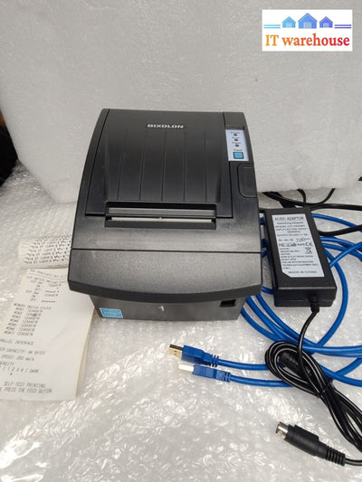- Bixolon Srp-350Plus Ii Thermal Receipt Printer (Parallel + Usb) W/Ac &Cable