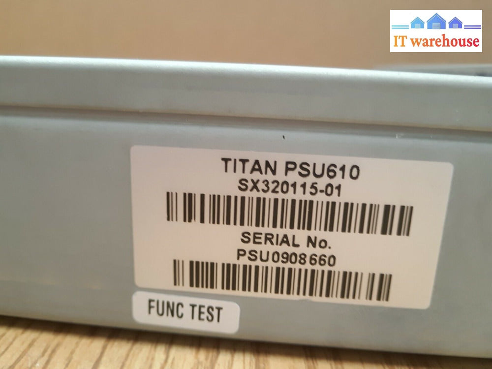 - Blue Arc Titan Psu610 Sx320115-01 Power Supply For Server Tested