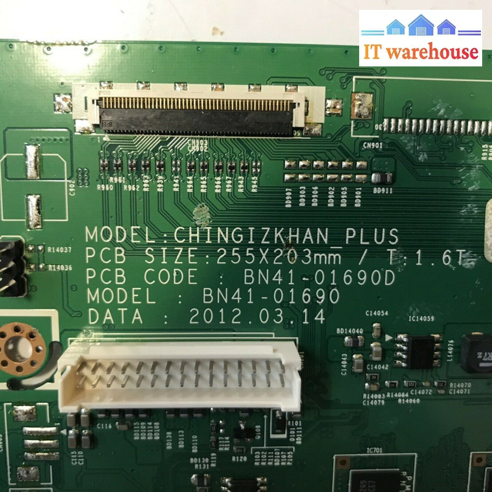 Bn94-04969A Samsung Lh55Cpplbb/Za Main Board Bn97-05977A Bn41-01690D Bn41-01690