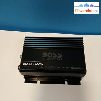 Boss Audio Ce102 2-Channel 100W Bike Motorcycle Car Mini Power Amplifier Amp