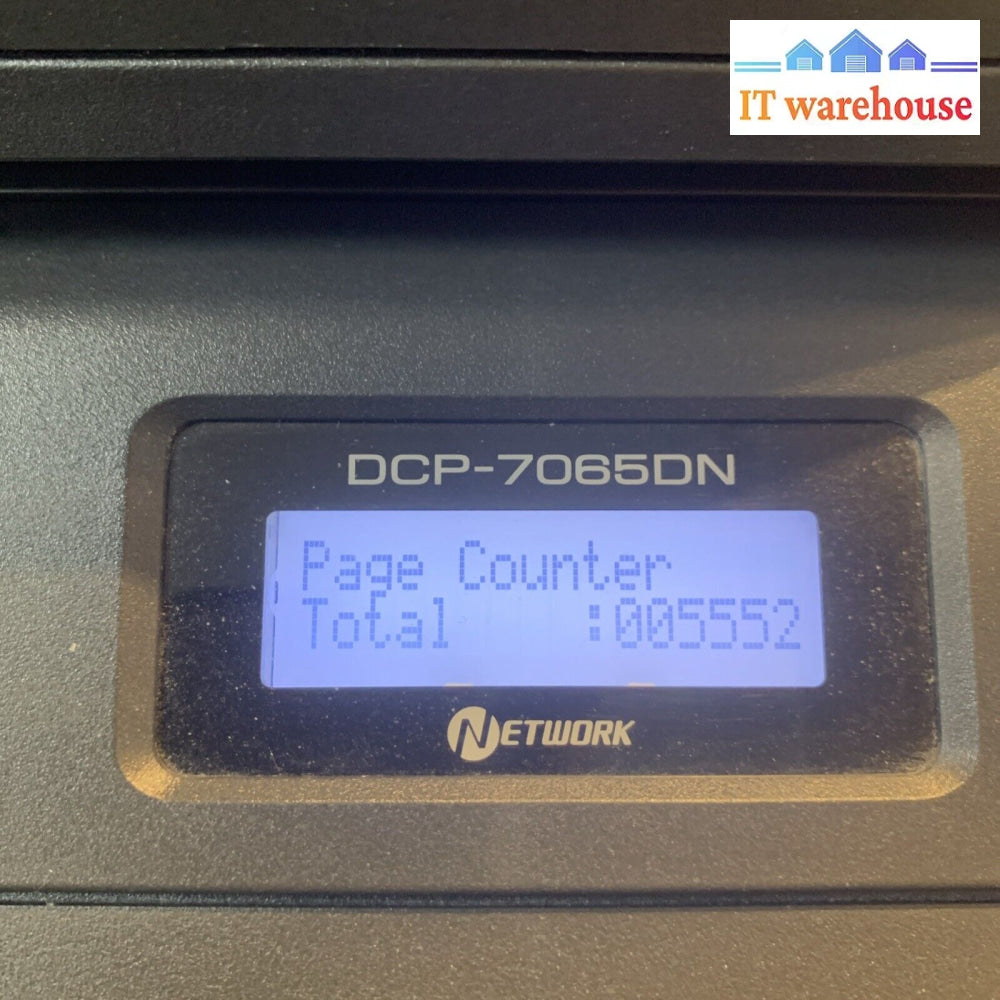 Brother Dcp-7065Dn Monochrome Laser Printer/Copier/Fax (Page Count 5.6K Only)