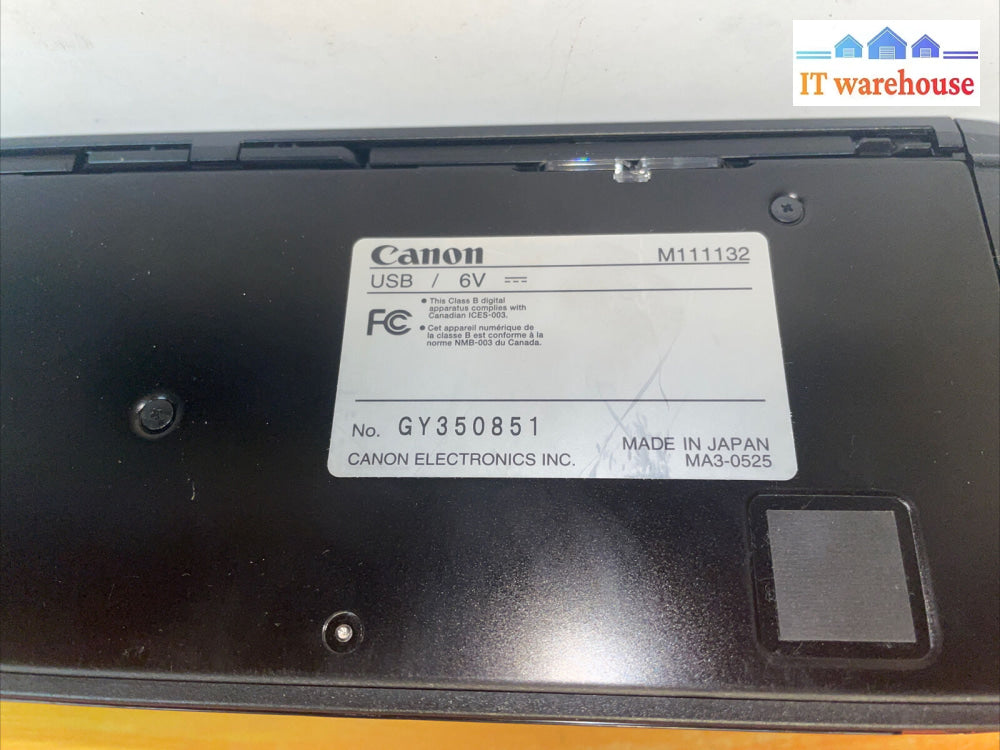 Canon P-215 Imageformula Color Duplex W/ Usb Powered Portable Document Scanner