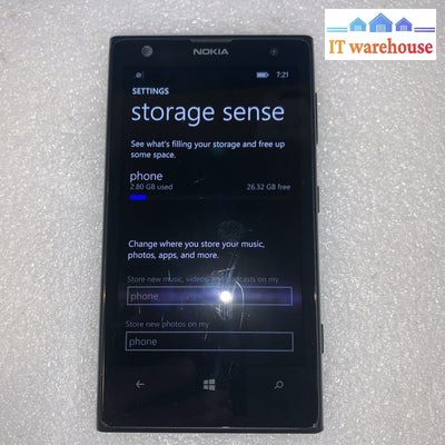 (Carrier: At&T) Nokia Lumia 909 4G Lte Smartphone - 32Gb Black