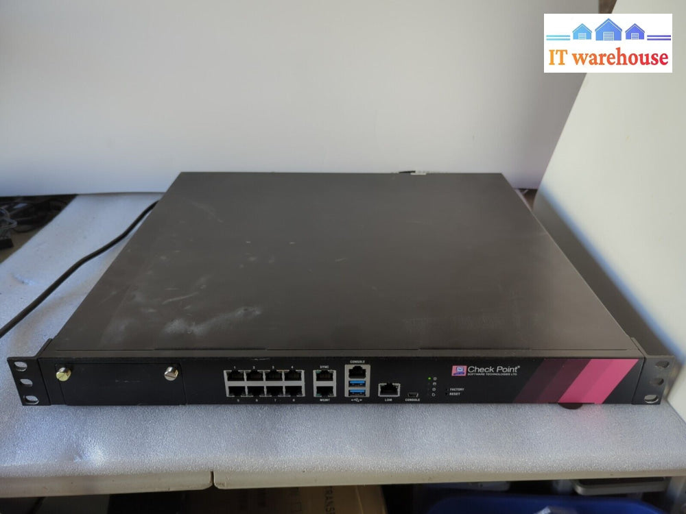 Checkpoint Pl-10 10-Port Security Firewall Appliance