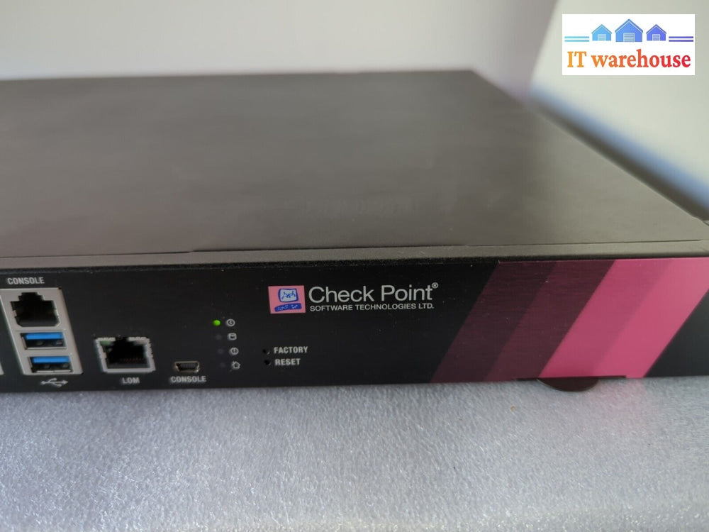 Checkpoint Pl-10 10-Port Security Firewall Appliance