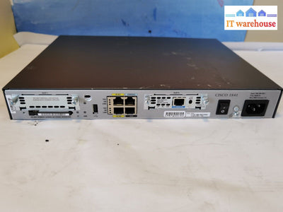 $ Cisco 1841 Integrated Service Router (Power On Tested)