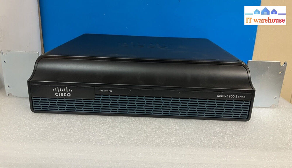 ~ Cisco 1900 Series 1941 Ehwic Integrated Service Router Cisco1941/K9 With Mount