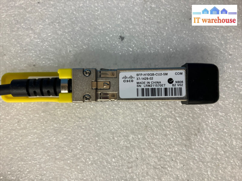 Cisco 2.5M 8Ft Sfp-H10Gb-Cu2-5M Compatible 10G Sfp + Direct Attach Twinax Cable ~