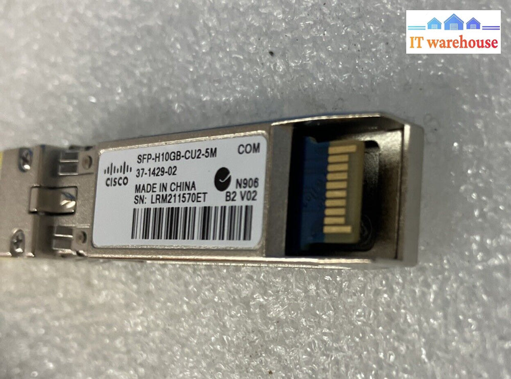 Cisco 2.5M 8Ft Sfp-H10Gb-Cu2-5M Compatible 10G Sfp + Direct Attach Twinax Cable ~