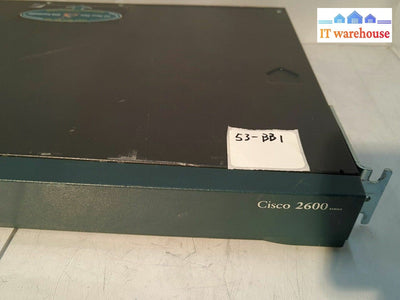 - Cisco 2600 Series 2610 47-4747-02 + T1 Dsu/Csu @@@