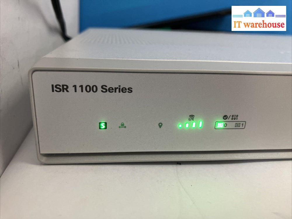 Cisco Isr 1100 Series C1111-4P Lte Services Integrated Router With Power Supply~