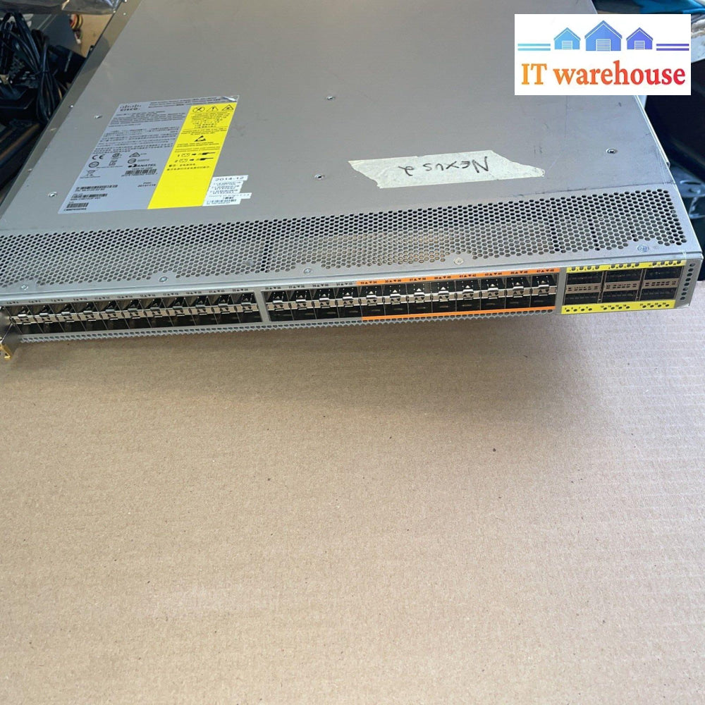 Cisco Nexus 5600 N5K-C5672Up 48Xsfp + 6Xqsfp + Network Switch 68-5125-02