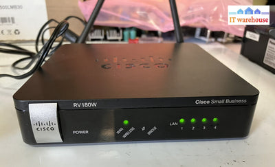 ~ Cisco Rv180W 4-Port Wireless-N Multifunction Small Business Vpn Router