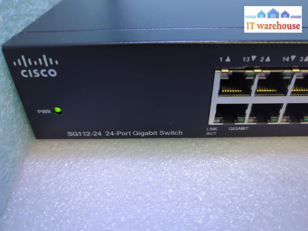 Cisco Sg112-24 Compact 24-Port Gigabit Switch -