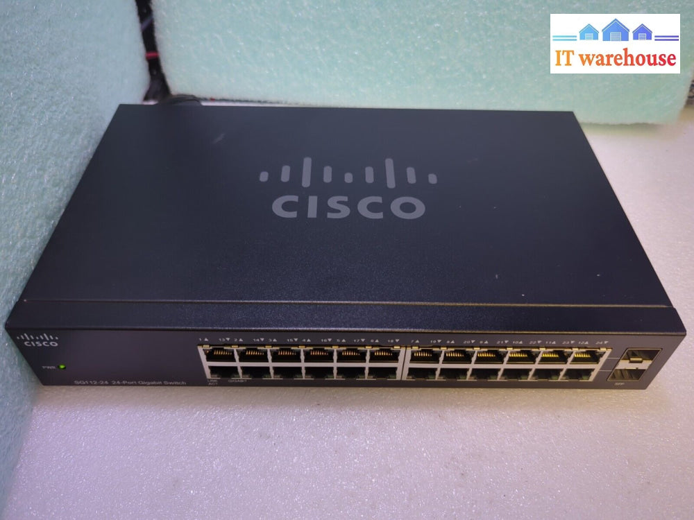 Cisco Sg112-24 Compact 24-Port Gigabit Switch -