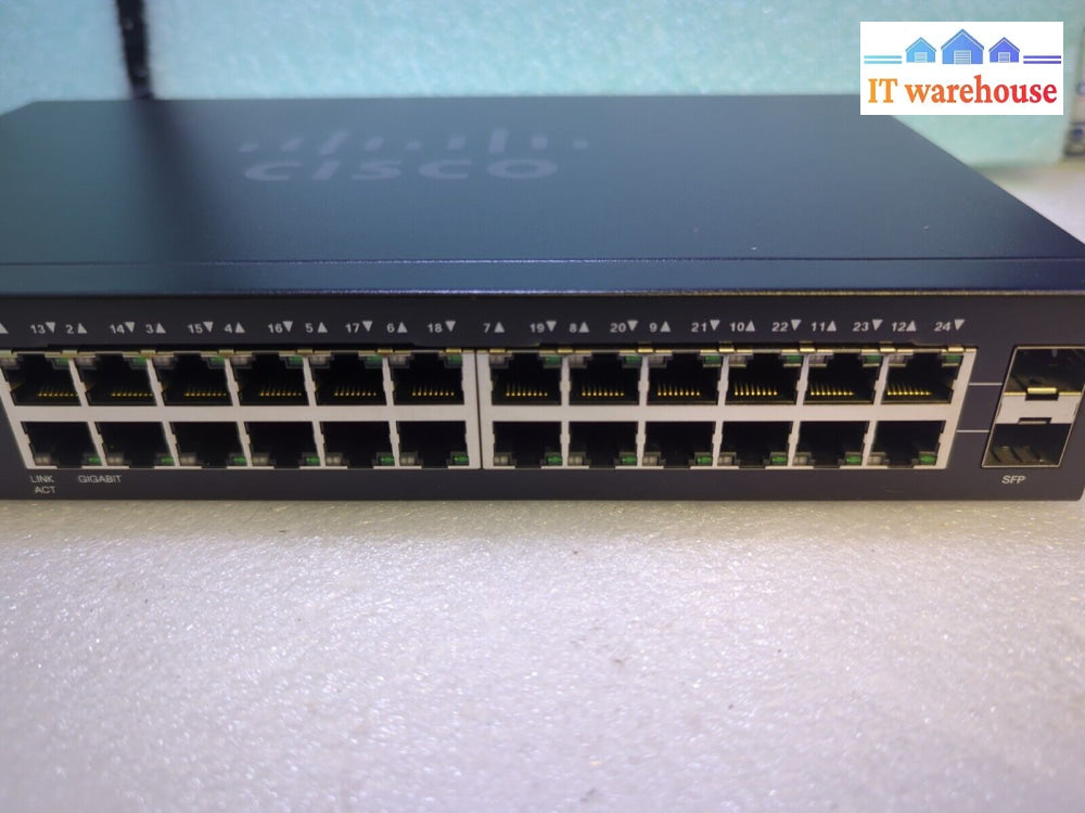 Cisco Sg112-24 Compact 24-Port Gigabit Switch -