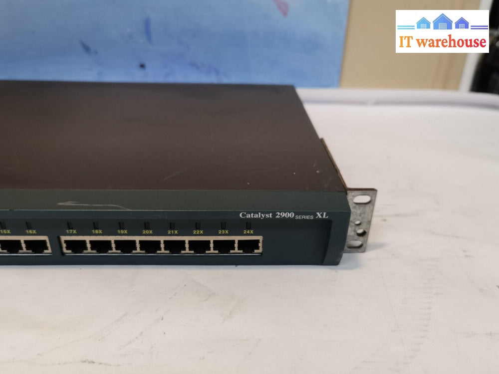 $ Cisco Systems Catalyst 2900 Series Xl Ws-C2924-Xl-En (Power On Tested)