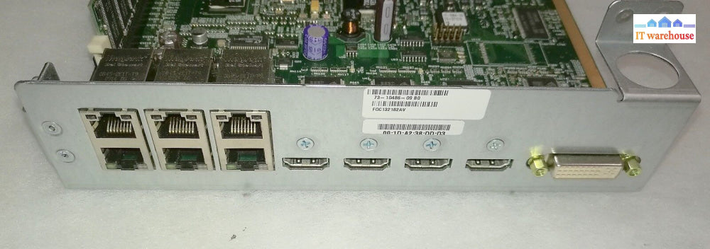 + Cisco Telepresence Cts-Codec-Pri-G2 Mainboard 800-28311-01 73-10486-09