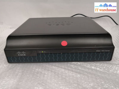 * Cisco1941/K9 V01 Cisco 1941 Gigabit Integrated Service Router