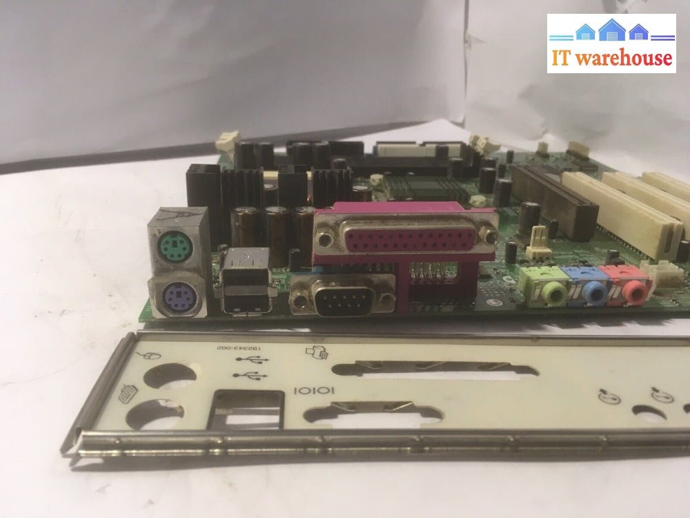 + Compaq Motherboard Uwave 217155-001 207074-101 Socket 462 W/Amd Cpu